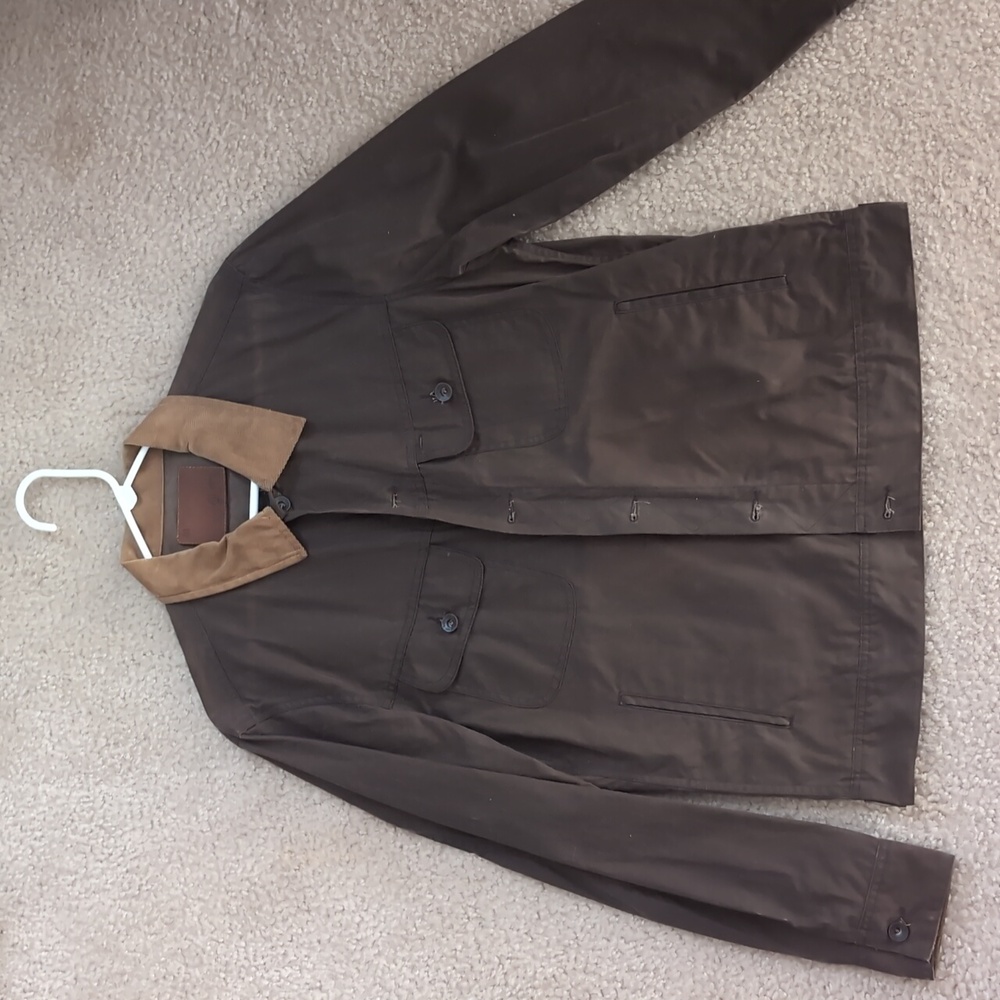 Taylor Stitch Brown Jacket with Tan Collar